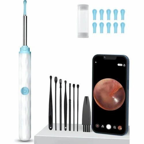 Smart Visual Ear Wax Cleaner with Camera – WiFi Otoscope Ear Cleaning Kit for Android & iOS